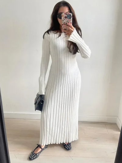 Gebreide Maxi jurk