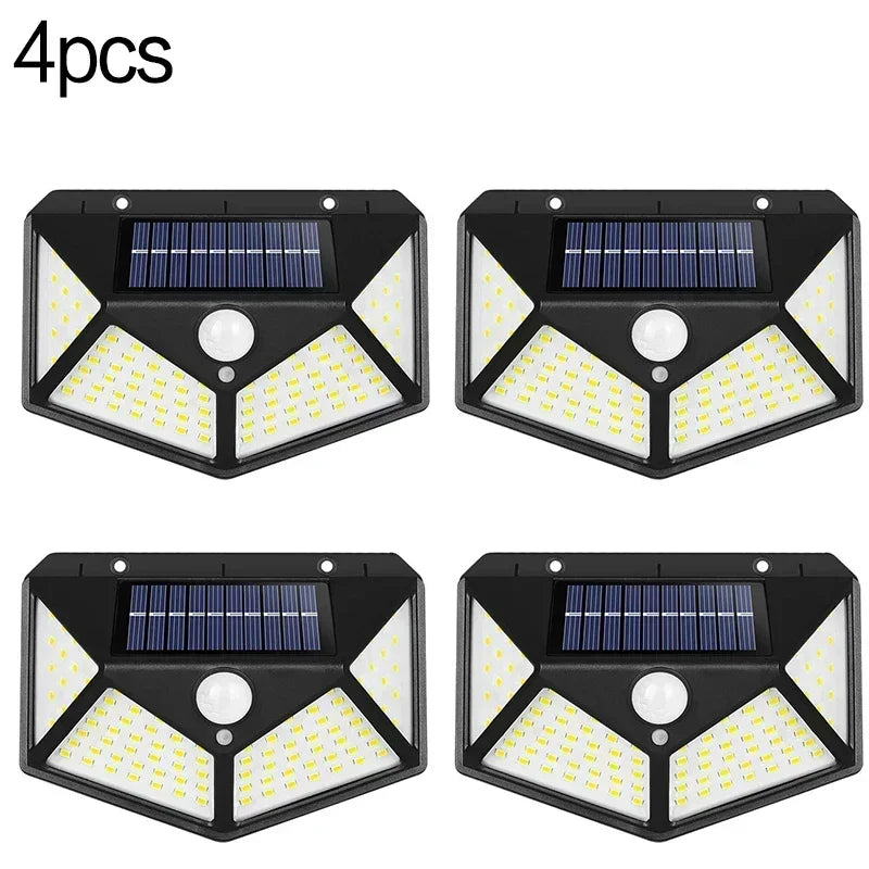 100 LED Outdoor Solar Lamp