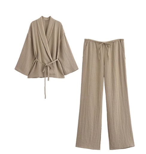 Kimono Cardigan Set
