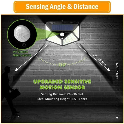 100 LED Outdoor Solar Lamp