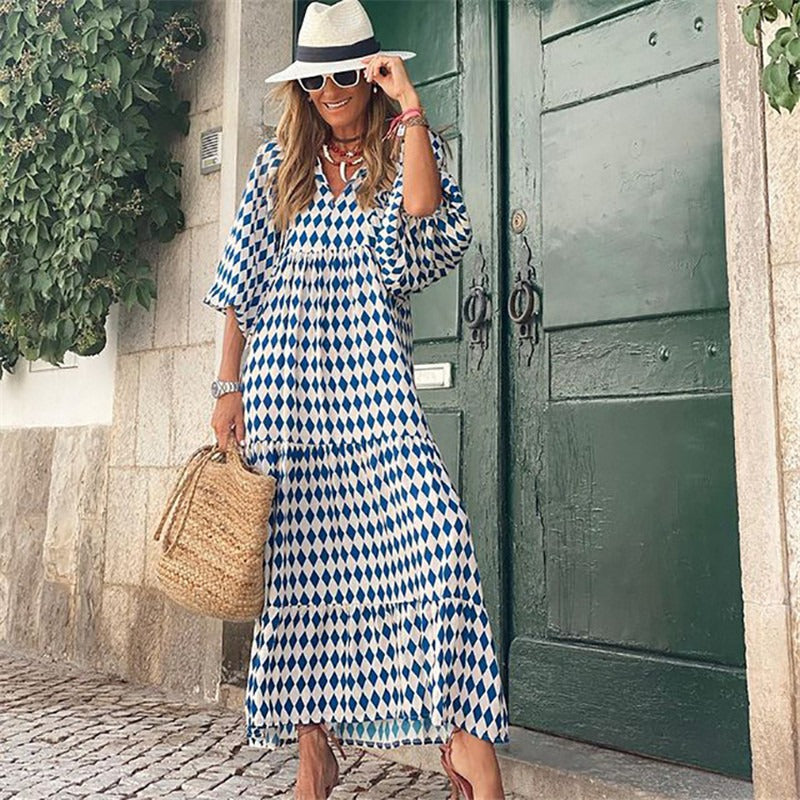 Noona Boho Maxi-Jurk | Stralend de Zomer in